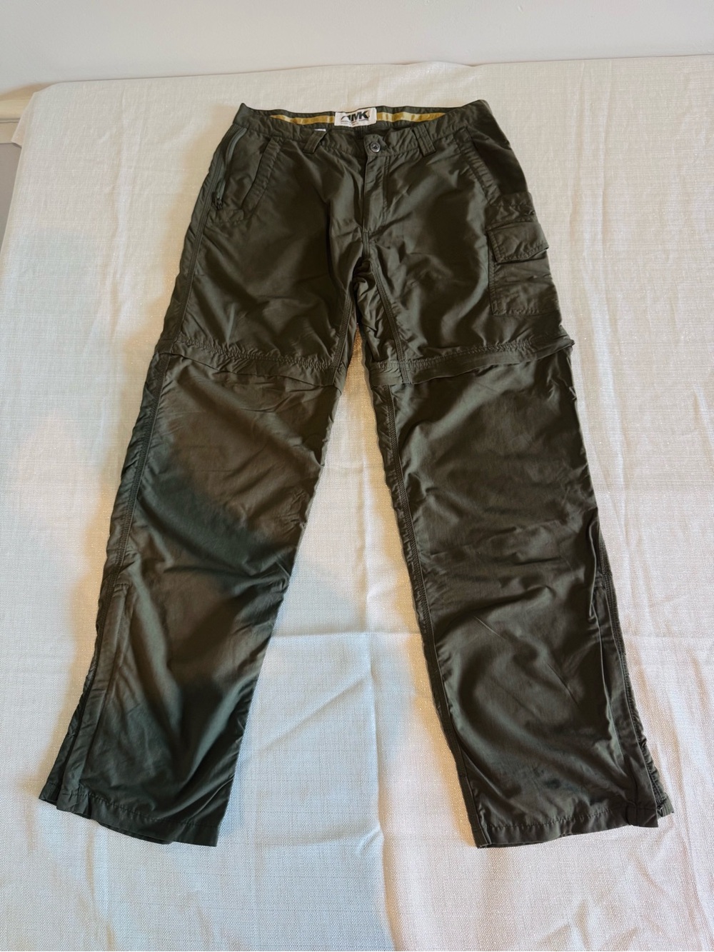 Mountain Khakis Men's Olive Green Convertible Cargo Pants